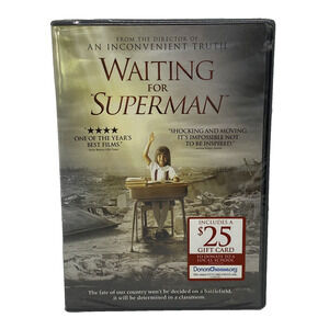 Waiting for Superman DVD 2011 Paramount New Sealed Widescreen Family Educational